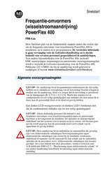 Rockwell Automation PowerFlex 400 Snelstartgids