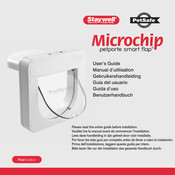 Petsafe Staywell Microchip Petporte smart flap Gebruikershandleiding