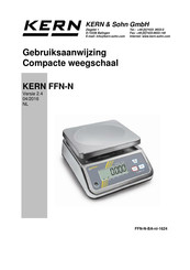 KERN and SOHN FFN 15K5IPM Gebruiksaanwijzing