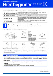 Brother DCP-J132W Installatiehandleiding
