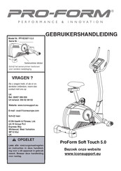 Pro-Form PFIVEX87112.0 Gebruikershandleiding