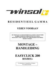 Winsol EASYCLICK 200 RSS Montagehandleiding