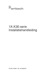 Aritech 1X-X3E Series Installatiehandleiding