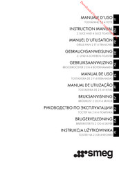 Smeg TSF01SSEU Gebruiksaanwijzing