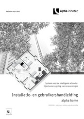 alpha innotec home Installatie- En Gebruikershandleiding