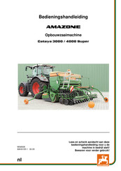 Amazone Cataya 4000 Super Bedieningshandleiding