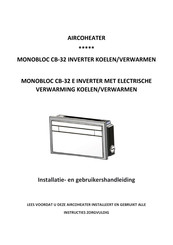 Climacon MONOBLOC CB-32 Installatie- En Gebruikershandleiding