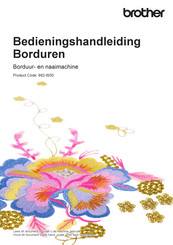 Brother 882-W30 Bedieningshandleiding