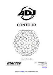 ADJ Startec Contour Gebruikershandleiding