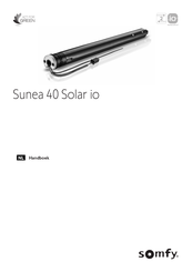 SOMFY Sunea 40 Solar io Handboek