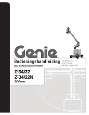 Genie Z-34/22N Bedieningshandleiding