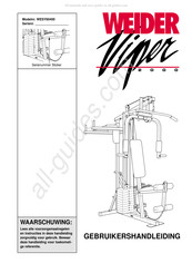 Weider WESY60400 Gebruikershandleiding