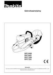 Makita DPC 6401 Gebruiksaanwijzing