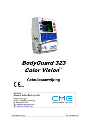 CME BodyGuard 323 Color Vision Gebruiksaanwijzing