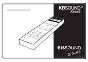 EisSound KBSOUND iSelect 52391/92 Gebruikershandleiding