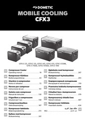 Dometic CFX3 25 Gebruiksaanwijzing