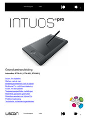 Wacom Intuos Pro PTH-451 Gebruikershandleiding