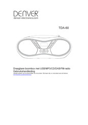 Denver TDA-60 Gebruikshandleiding