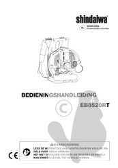 Shindaiwa EB8520RT Bedieningshandleiding