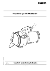 Sulzer ABS RW 280 Installatie- En Bedieningsinstructies