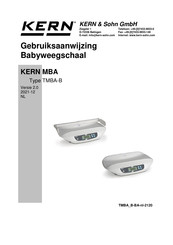 KERN and SOHN MBA 10K-3M Gebruiksaanwijzing