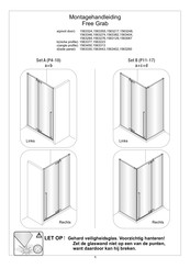 Sanitaire 1563404 Montagehandleiding