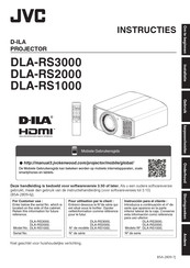 JVC DLA-RS1000 Instructies