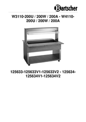 Bartscher 125634V1 Gebruiksaanwijzing