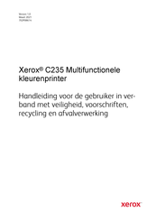 Xerox C235 Handleiding Voor De Gebruiker