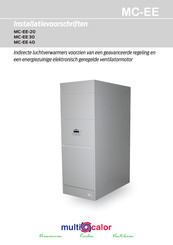 Multicalor MC-EE Series Installatievoorschriften