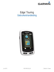 Garmin Edge Touring Gebruikershandleiding