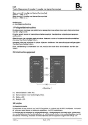 Berker 7564 3 Series Bedienings- En Montagehandleiding