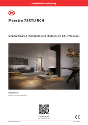 Dru Maestro 75XTU RCH Installatiehandleiding