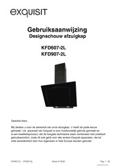 Exquisit KFD907-2L Gebruiksaanwijzing