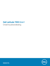 Dell P110G Onderhoudshandleiding