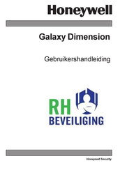 Honeywell Galaxy Dimension Gebruikershandleiding