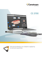 Carestream DENTAL CS 3700 Gebruikershandleiding