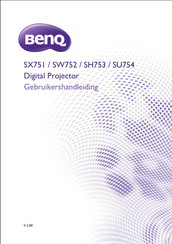 BenQ SU754 Gebruikershandleiding