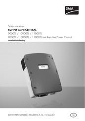 SMA SUNNY MINI CENTRAL 10000TL Reactive Power Control Installatiehandleiding