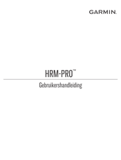 Garmin HRM-PRO Gebruikershandleiding