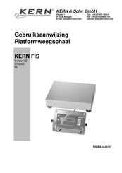 KERN and SOHN FIS 60K10 IP Gebruiksaanwijzing