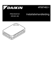 Daikin KRCS01-8B Installatiehandleiding