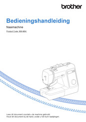 Brother 888-M64 Bedieningshandleiding