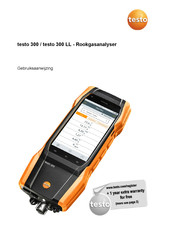 TESTO 300 Gebruiksaanwijzing