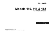 Fluke 112 Gebruiksaanwijzing