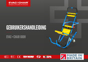 Evac+Chair 600H Gebruikershandleiding