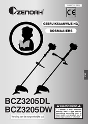 Zenoah BCZ3205DW Gebruiksaanwijzing