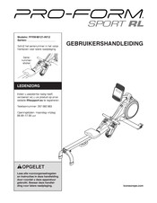 Pro-Form SPORT RL Gebruikershandleiding