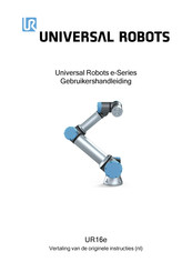 Universal Robots UR16e Gebruikershandleiding