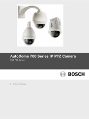 Bosch AutoDome 700 Series Gebruikershandleiding